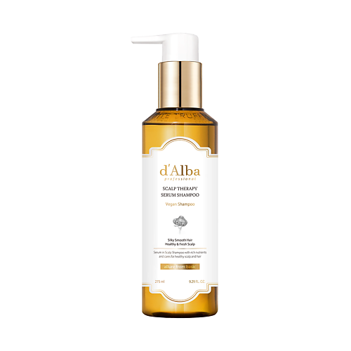 

D`ALBA Укрепляющий шампунь для волос Professional Repairing Scalp Therapy Serum Shampoo 275, Укрепляющий шампунь для волос Professional Repairing Scalp Therapy Serum Shampoo