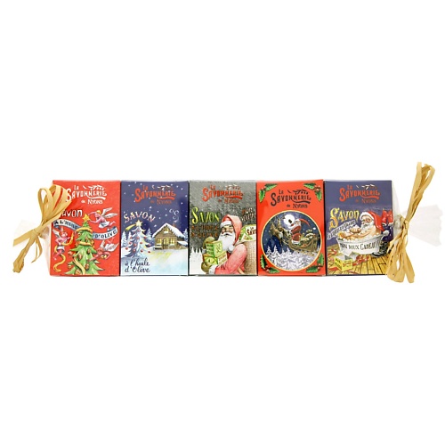 

LA SAVONNERIE DE NYONS Набор гостевого мыла Новогодний 1, Набор гостевого мыла Новогодний