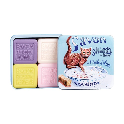 

LA SAVONNERIE DE NYONS Набор мыла Рыжий кот 1, Набор мыла Рыжий кот