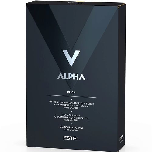 

ESTEL PROFESSIONAL Подарочный набор профессиональной уходовой косметики для мужчин ALPHA "Сила", Подарочный набор профессиональной уходовой косметики для мужчин ALPHA "Сила"