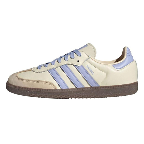

ADIDAS ORIGINAL Кроссовки Samba Og Cream White Violet Women's, Кроссовки Samba Og Cream White Violet Women's