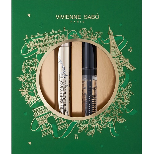 

VIVIENNE SABO Подарочный набор тушь Cabaret premiere + гель для бровей Fixateur, Подарочный набор тушь Cabaret premiere + гель для бровей Fixateur