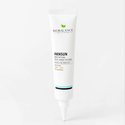 

BIOBALANCE Крем солнцезащитный для лица AKNSUN MATTIFIYING FACE AQUA FUSION SPF 50+ 40, Крем солнцезащитный для лица AKNSUN MATTIFIYING FACE AQUA FUSION SPF 50+