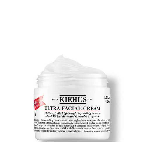 

KIEHL'S Увлажняющий крем для всех типов кожи Ultra Facial Cream 125, Увлажняющий крем для всех типов кожи Ultra Facial Cream