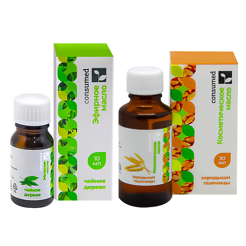 

CONSUMED Масло эфирное Зародыши пшеницы + чайное дерево 40, Масло эфирное Зародыши пшеницы + чайное дерево