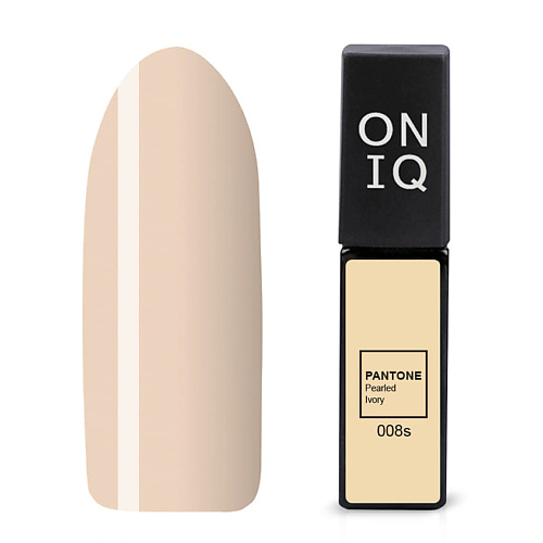 

ONIQ Гель-лак для ногтей #008 PANTONE: Pearled Ivory, 6 мл, Гель-лак для ногтей #008 PANTONE: Pearled Ivory, 6 мл
