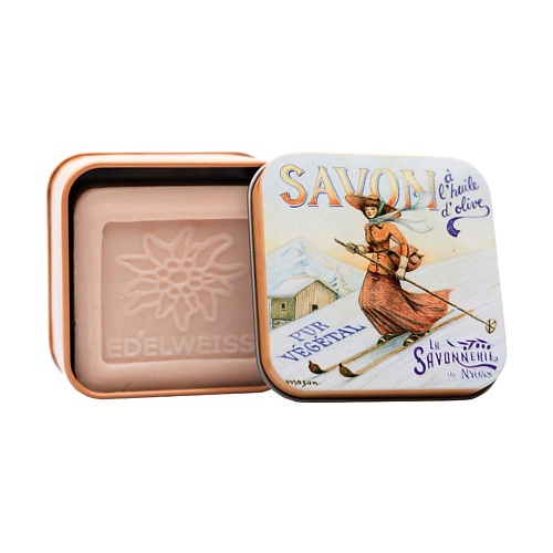 

LA SAVONNERIE DE NYONS Мыло с эдельвейсом Лыжница 100, Мыло с эдельвейсом Лыжница