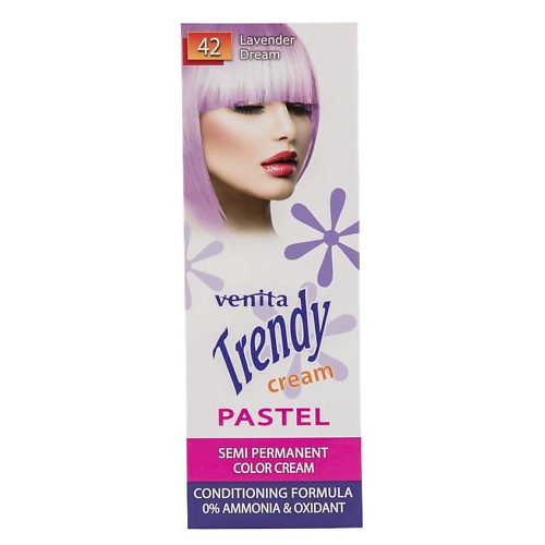 

VENITA Крем-краска для волос PASTEL 75, Крем-краска для волос PASTEL