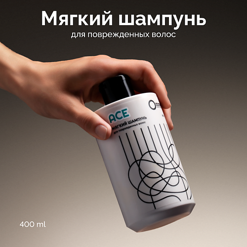 

ONME Шампунь мягкий для поврежденных волос ACE 400, Шампунь мягкий для поврежденных волос ACE