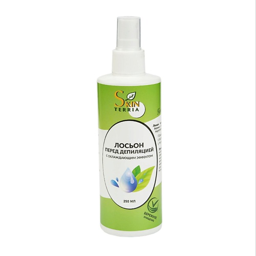 

SKINTERRIA Лосьон перед депиляцией с экстрактом Алоэ и Мяты 250, Лосьон перед депиляцией с экстрактом Алоэ и Мяты