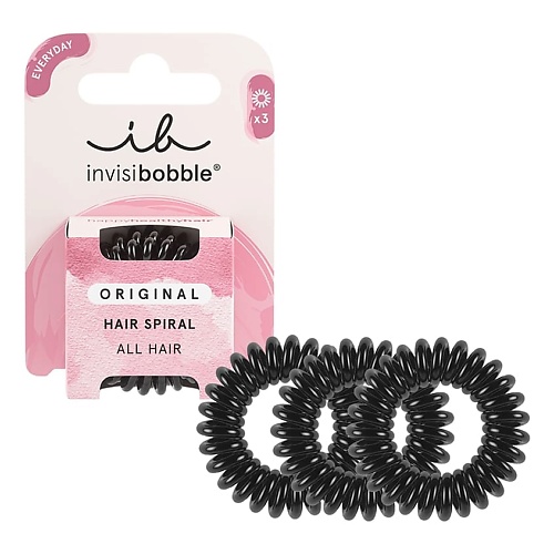 

INVISIBOBBLE Резинка-браслет для волос ORIGINAL True Black, Резинка-браслет для волос ORIGINAL True Black
