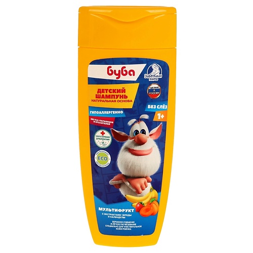 

ЗАБОТЛИВАЯ МАМА Шампунь БУБА мультифрукт с экстракт череды, календулы 250, Шампунь БУБА мультифрукт с экстракт череды, календулы