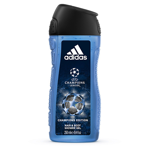 

ADIDAS Гель для душа для тела и волос для мужчин UEFA Champions League Champions Edition 250, Гель для душа для тела и волос для мужчин UEFA Champions League Champions Edition
