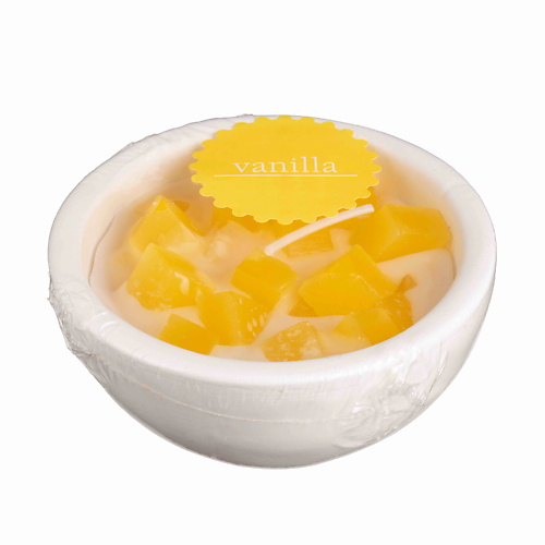 

HOME INTERIORS Свеча в гипсовой чаше МЕЛАНЖ аромат "Ваниль", Свеча в гипсовой чаше МЕЛАНЖ аромат "Ваниль"