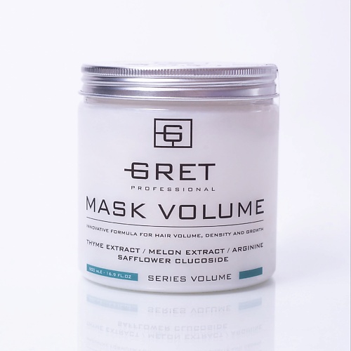

GRET Professional Маска для объема волос MASK VOLUME 500, Professional Маска для объема волос MASK VOLUME