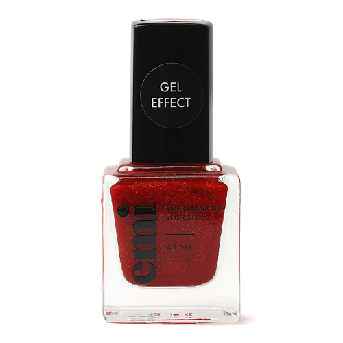 

EMI Ультрастойкий лак с гель-эффектом Малиновый красный №032, Ультрастойкий лак с гель-эффектом Малиновый красный №032