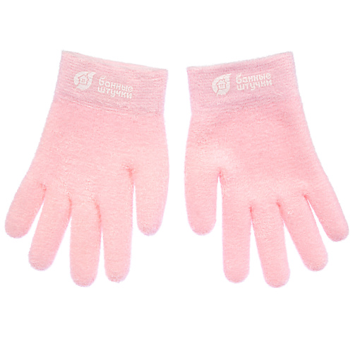 

БАННЫЕ ШТУЧКИ Перчатки увлажняющие велюровые с гелем в ассортименте (лаванда, алоэ вера), Перчатки увлажняющие велюровые с гелем в ассортименте (лаванда, алоэ вера)