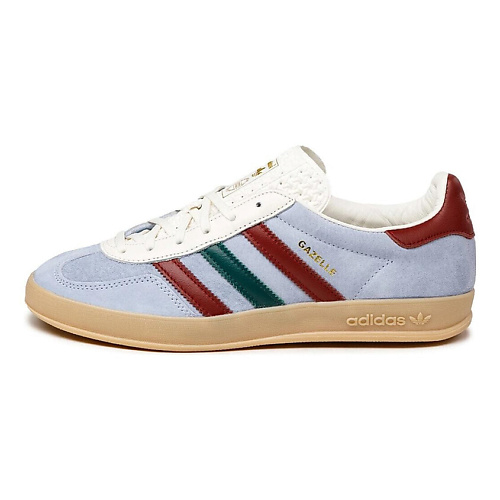 

ADIDAS ORIGINAL Кроссовки Gazelle Indoor Blue Dawn Collegiate Burgundy, Кроссовки Gazelle Indoor Blue Dawn Collegiate Burgundy