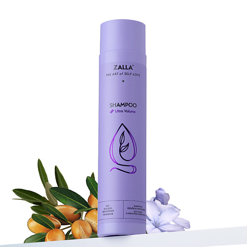 

ZALLA Шампунь для волос "Объем и уплотнение" 300, Шампунь для волос "Объем и уплотнение"