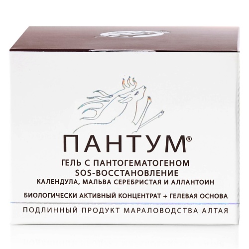 

ПАНТОПРОЕКТ ПАНТУМ, Гель с пантогематогеном SOS-восстановление 81, ПАНТУМ, Гель с пантогематогеном SOS-восстановление
