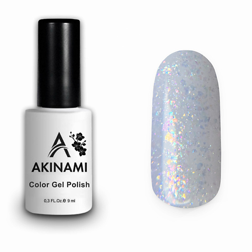 

AKINAMI Лаковое покрытие Гель-лак с микро слюдой, Лаковое покрытие Гель-лак с микро слюдой