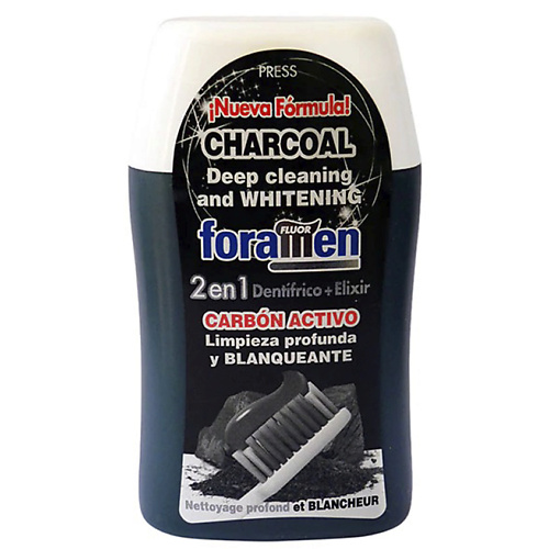 

FORAMEN Комплекс по уходу за полостью рта CHARCOAL 2в1 100, Комплекс по уходу за полостью рта CHARCOAL 2в1
