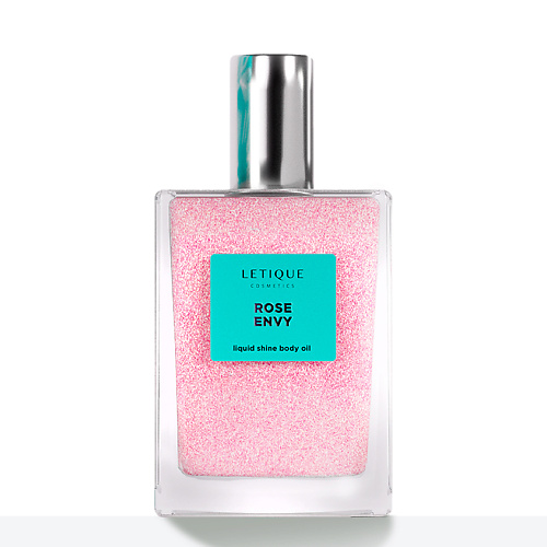 

LETIQUE COSMETICS Мерцающее парфюмированное масло для тела ROSE ENVY 50, Мерцающее парфюмированное масло для тела ROSE ENVY