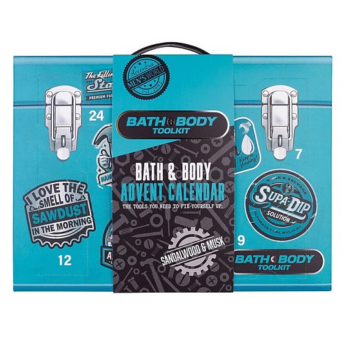 

ACCENTRA Адвент-календарь для мужчин Bath and Body Toolkit, Адвент-календарь для мужчин Bath and Body Toolkit
