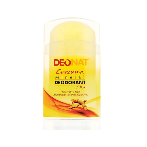 

ДЕОНАТ Натуральный минеральный дезодорант (квасцы аммонийные) с экстрактом куркумы и глицерином 100, Натуральный минеральный дезодорант (квасцы аммонийные) с экстрактом куркумы и глицерином