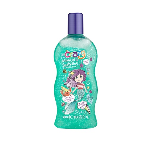 

KIDS STUFF Волшебная пена для ванны с мерцающими пузырьками Crazy Soap Bubble Bath 300, Волшебная пена для ванны с мерцающими пузырьками Crazy Soap Bubble Bath