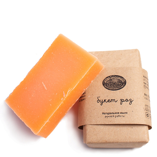 

МАГ МАГНИЙ Мыло натуральное ручной работы "БУКЕТ РОЗ" 75, Мыло натуральное ручной работы "БУКЕТ РОЗ"