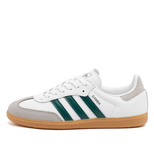 

ADIDAS ORIGINAL Кроссовки Samba Og White Collegiate Green Gum Women's, Кроссовки Samba Og White Collegiate Green Gum Women's