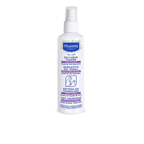 

MUSTELA Спрей при смене подгузников diaper changing spray 75, Спрей при смене подгузников diaper changing spray