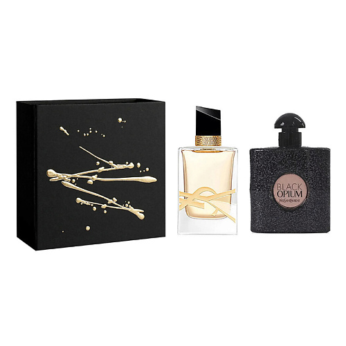 

YVES SAINT LAURENT Парфюмерный набор Libre+Black Opium коробка, Парфюмерный набор Libre+Black Opium коробка