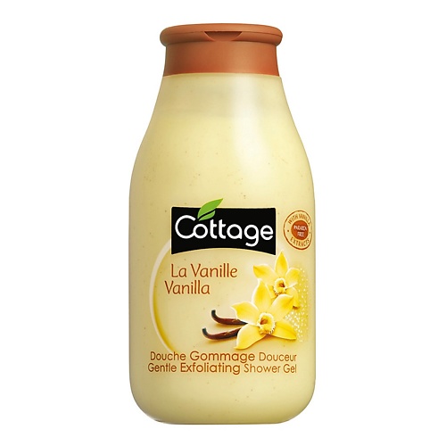 

COTTAGE Отшелушивающий гель для душа - Ваниль Exfoliating Shower Gel 250, Отшелушивающий гель для душа - Ваниль Exfoliating Shower Gel