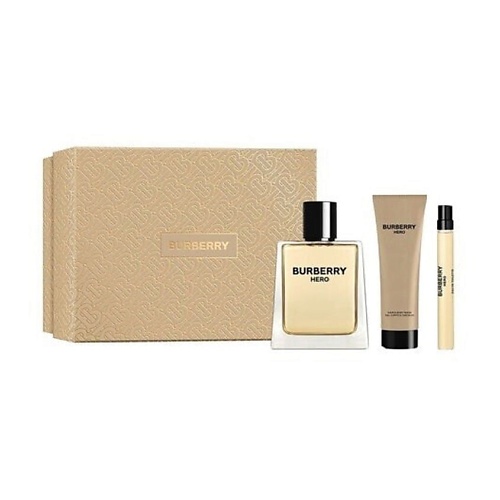 

BURBERRY Набор Hero: Туалетная вода + Миниатюра + Гель-шампунь, Набор Hero: Туалетная вода + Миниатюра + Гель-шампунь