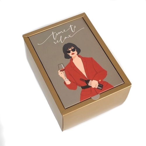 

KHOMEY COSMETICS Бьюти бокс для лица и тела TIME TO RELAX, цветочно-фруктовые мотивы, Бьюти бокс для лица и тела TIME TO RELAX, цветочно-фруктовые мотивы