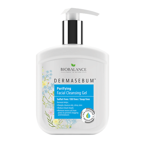

BIOBALANCE Гель для умывания DERMA SEBUM PURIFYING FACIAL CLEANSING GEL 250, Гель для умывания DERMA SEBUM PURIFYING FACIAL CLEANSING GEL
