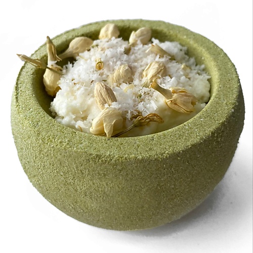 

ME.TIME.LAB. Бомба-чаша "Матча-Латте" с японским чаем матча и маслом виноградной косточки, Бомба-чаша "Матча-Латте" с японским чаем матча и маслом виноградной косточки