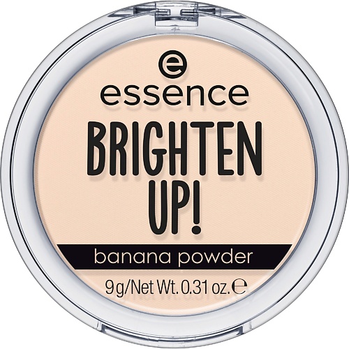 

ESSENCE Пудра BRIGHTEN UP! banana powder 9, Пудра BRIGHTEN UP! banana powder