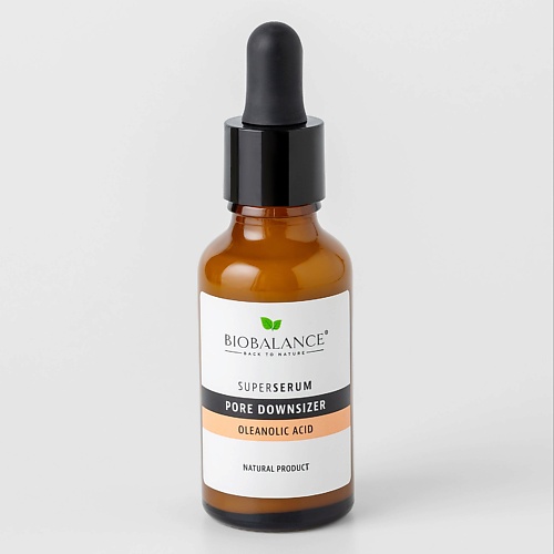 

BIOBALANCE Сыворотка для лица для сужения пор SUPER SERUM PORE DOWNSIZER OLEANOLIC ACID 30, Сыворотка для лица для сужения пор SUPER SERUM PORE DOWNSIZER OLEANOLIC ACID