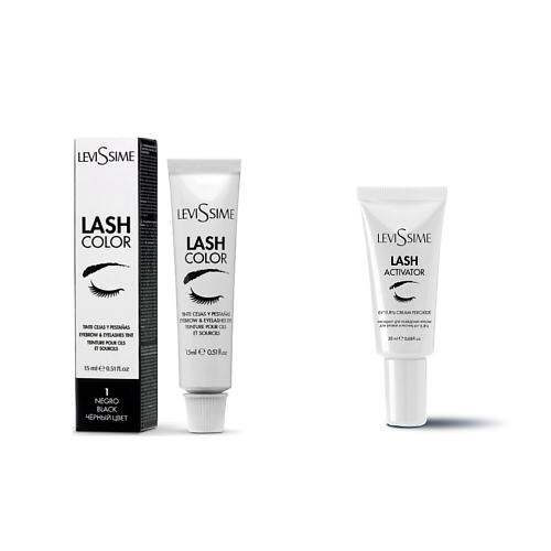 

LEVISSIME Краска для бровей и ресниц + Оксид 1,8%, Краска для бровей и ресниц + Оксид 1,8%