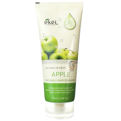 

EKEL Гель для умывания скатка с Яблоком для Комбинированной кожи Gel Apple 100, Гель для умывания скатка с Яблоком для Комбинированной кожи Gel Apple