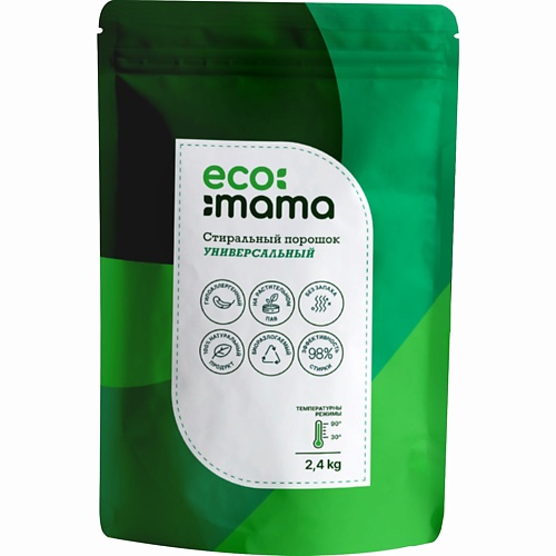 

ECO MAMA Стиральный порошок универсальный 2400, Стиральный порошок универсальный
