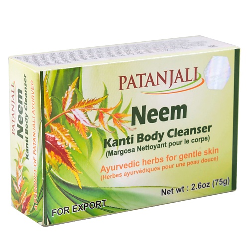 

PATANJALI Мыло для тела ним канти / Patanjali, Мыло для тела ним канти / Patanjali