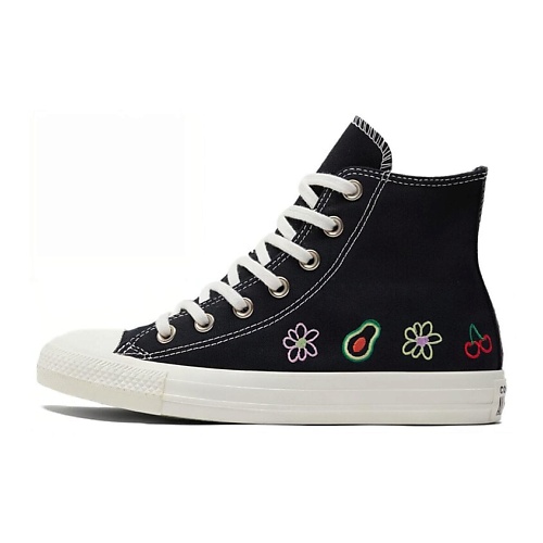 

CONVERSE Кроссовки Chuck Taylor All Star High Festival Embroidered Fruits & Florals, Кроссовки Chuck Taylor All Star High Festival Embroidered Fruits & Florals