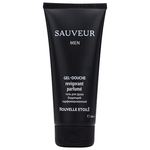 

НОВАЯ ЗАРЯ Гель для душа бодрящий парфюмированный для мужчин "SAUVEUR" 200, Гель для душа бодрящий парфюмированный для мужчин "SAUVEUR"