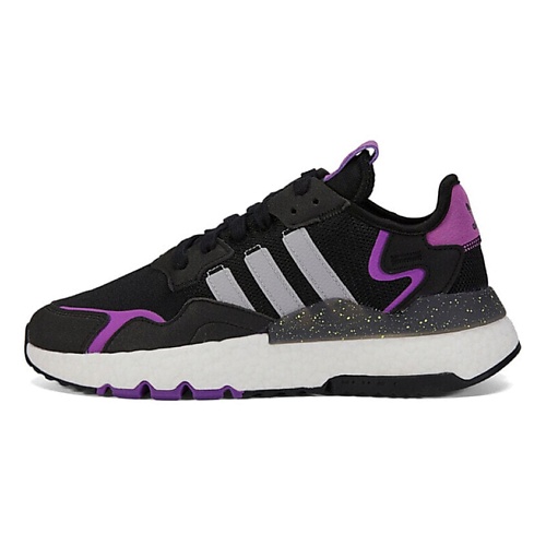 

ADIDAS ORIGINAL Кроссовки Nite Jogger 'Black Purple' Women's, Кроссовки Nite Jogger 'Black Purple' Women's