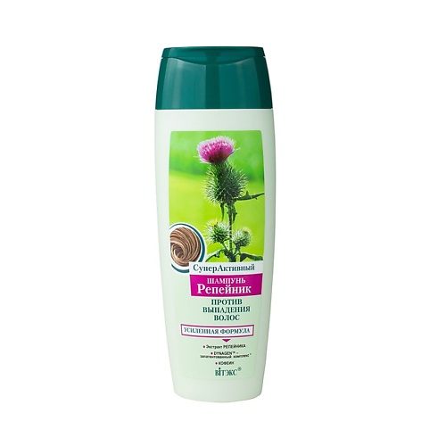 

ВИТЭКС СуперАктивный ШАМПУНЬ РЕПЕЙНИК против выпадения волос 300, СуперАктивный ШАМПУНЬ РЕПЕЙНИК против выпадения волос