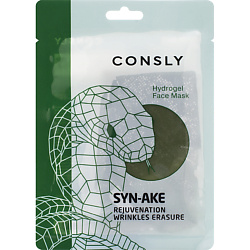 Гидрогелевая маска с пептидом Hydrogel Face Mask Syn-Ake Rejuvenation Wrinkles Erasure